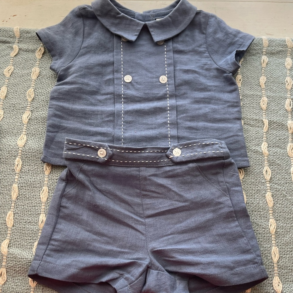 Edgehill Collection newborn outfit